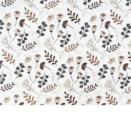 fleurs marron