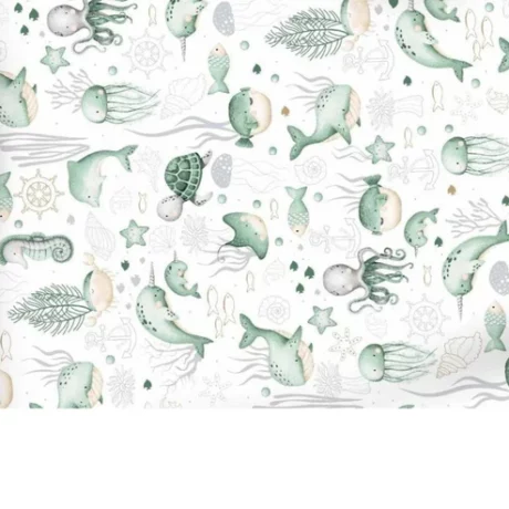 motif ocean vert